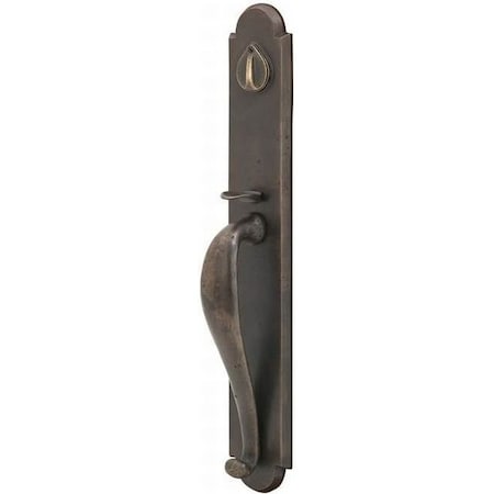 Emtek Medium Bronze Handleset 450332TTMBLH 450332TTMBLH